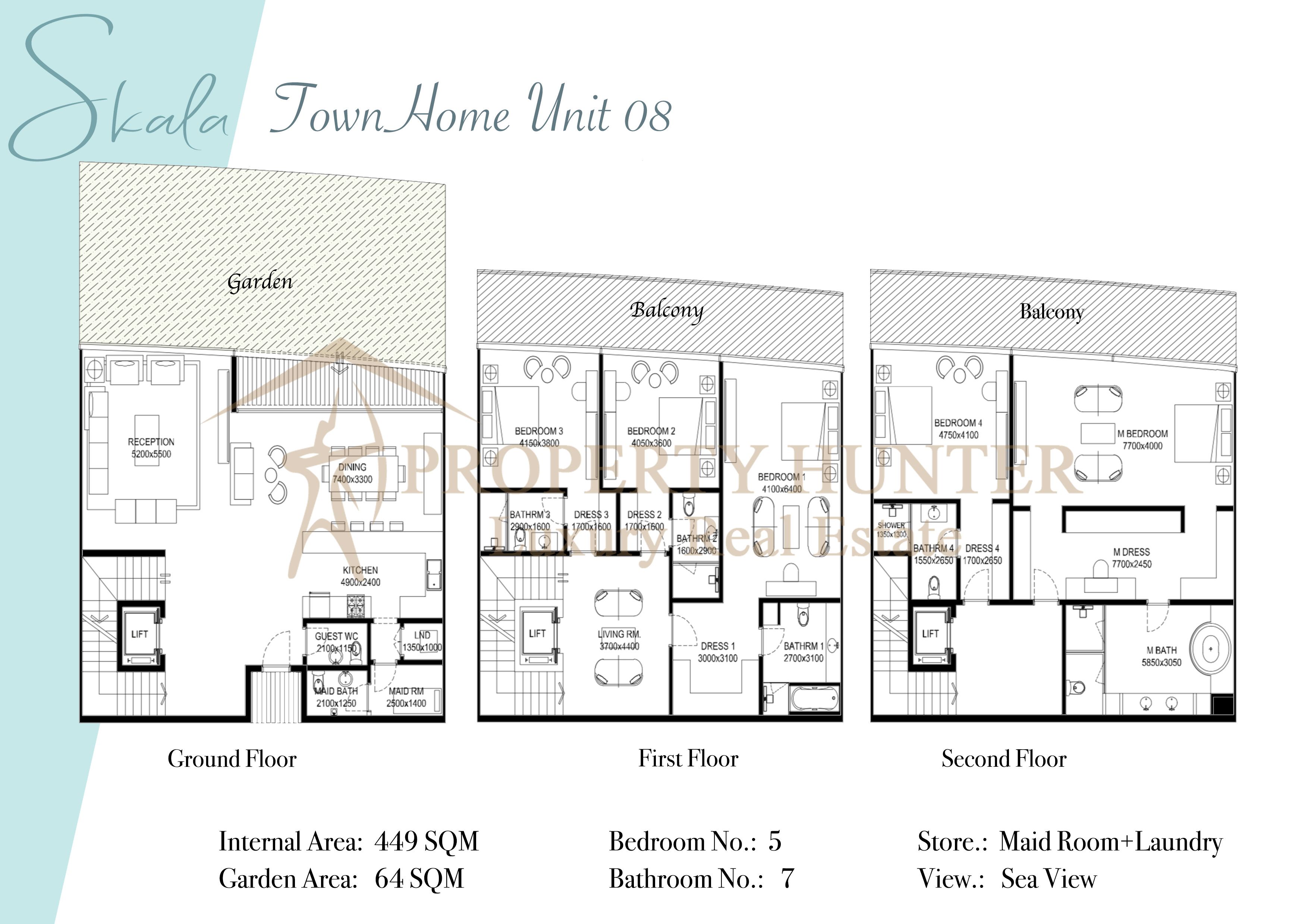  Waterfront Townhomes in Skala 